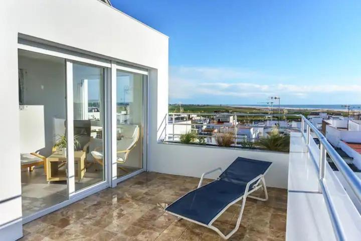 Apartamento Con Terraza Vistas Al Mar. Conil De La Frontera Bagian luar foto